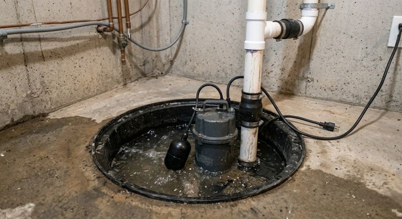 Sump Pump Relocation in Mobile, AL