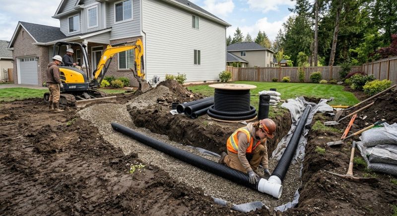 Channel Drain Installation in Birmingham, AL