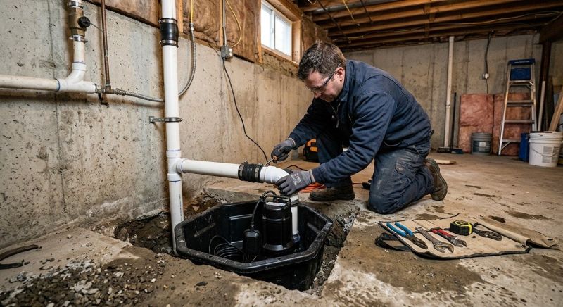 Ejector Pump Installation in Manchester, NH