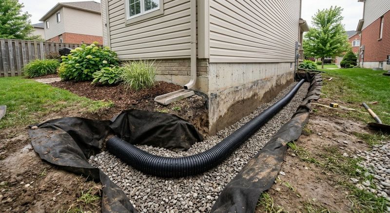 Exterior Drain Installation in Tuscaloosa, AL