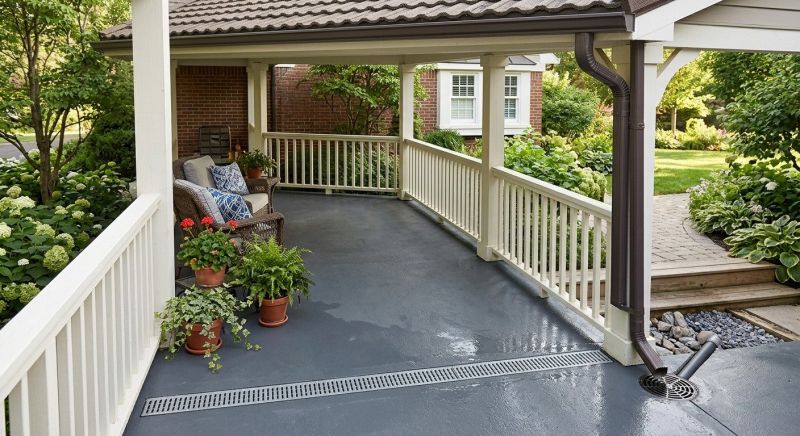 Hillside Drainage Installation in Birmingham, AL