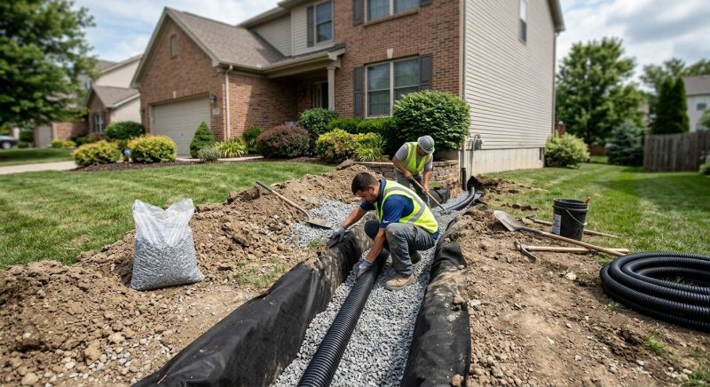 Lawn Drainage in Tuscaloosa, AL