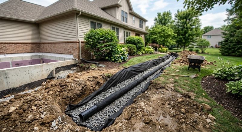 Retaining Wall Drainage in Birmingham, AL
