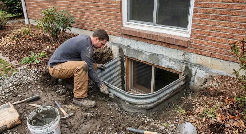 Window Well Installation in Conroe, TX